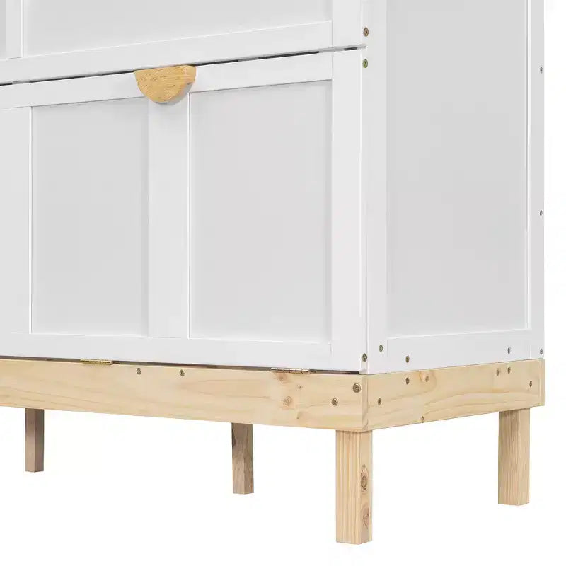 Queen Size Murphy Bed, Space-Saving, Durable Construction, Simple Setup with Hardware