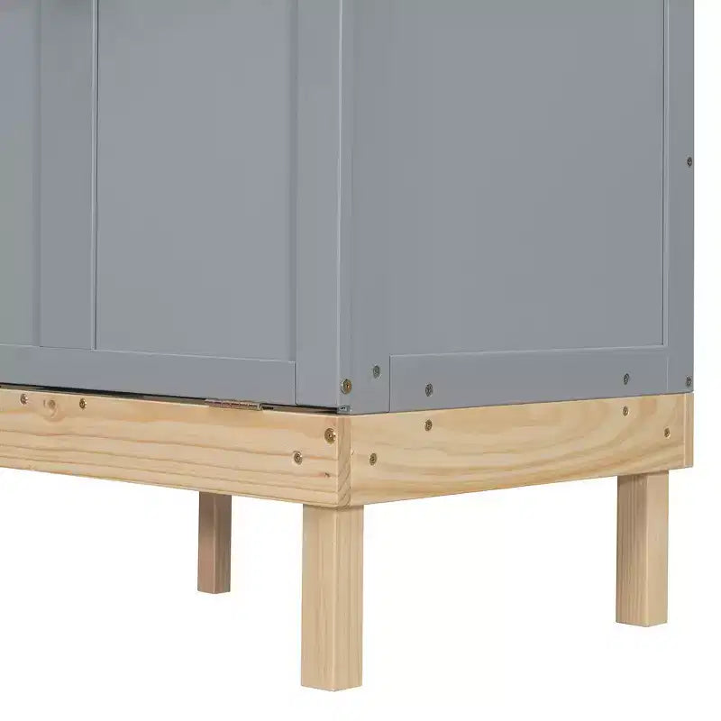 Queen Size Murphy Bed, Space-Saving, Durable Construction, Simple Setup with Hardware