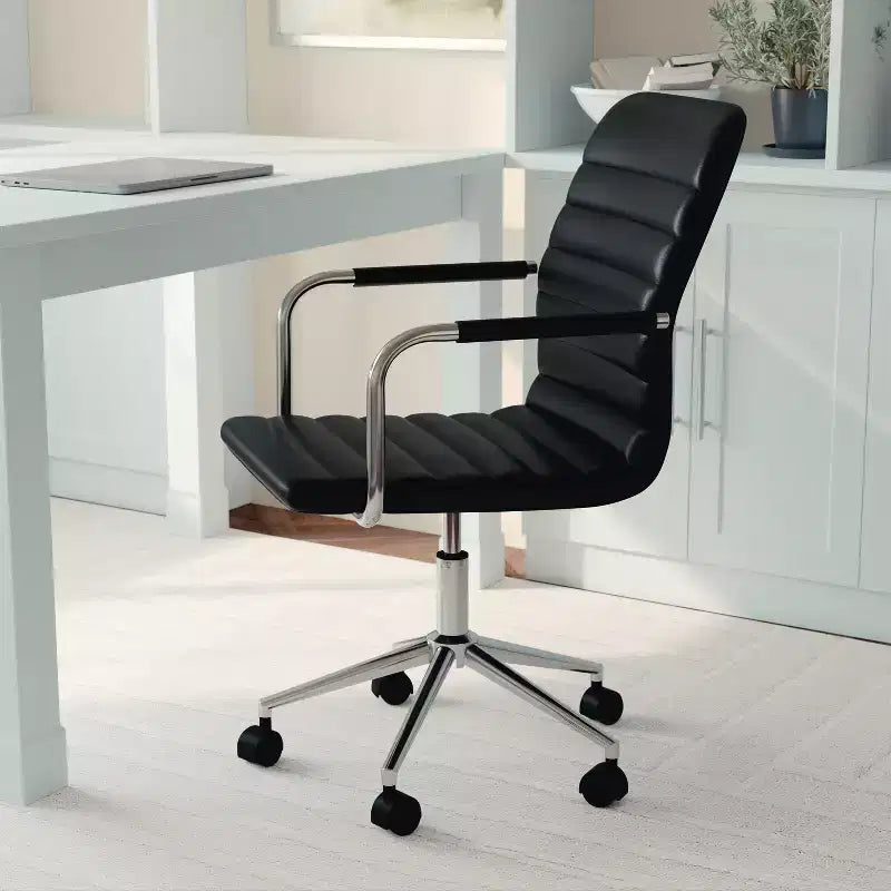 Martha Stewart Taytum Upholstered Office Chair