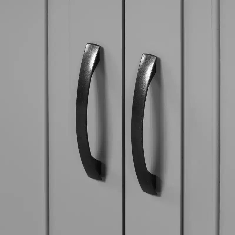 Storage Cabinet, Tall Cabinet with 4 Doors,1 Drawer and Adjustable Shelf, Cabinet for Lving Room, Office