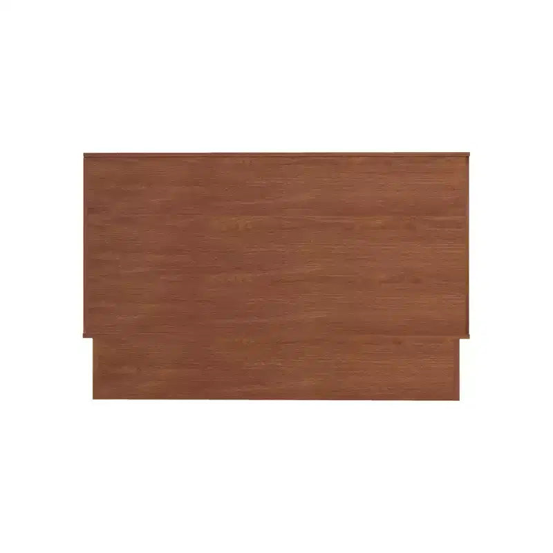 Solid Wood Frame Queen Murphy Bed Chest with Built-in Charger and 2 Strong Drawer